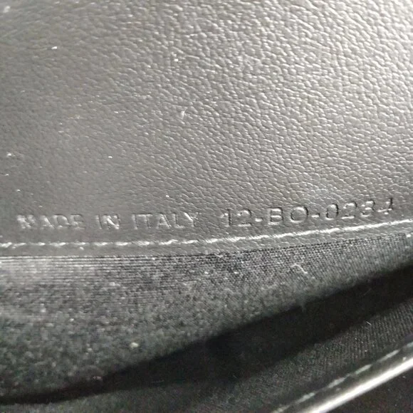 Authentic Christian Dior Long Wallet Black Canvas mn413-021526 - Picture 7 of 9